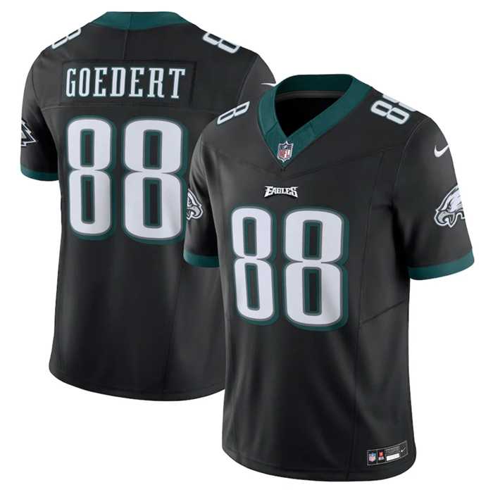 Men & Women & Youth Philadelphia Eagles #88 Dallas Goedert Black 2023 F.U.S.E. Vapor Untouchable Limited Stitched Football Jersey